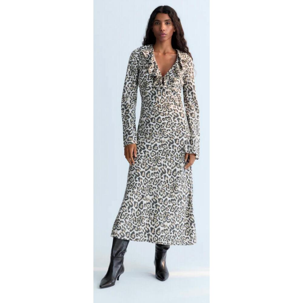 NEW THE NEW SOCIETY nelia dress in nelia print